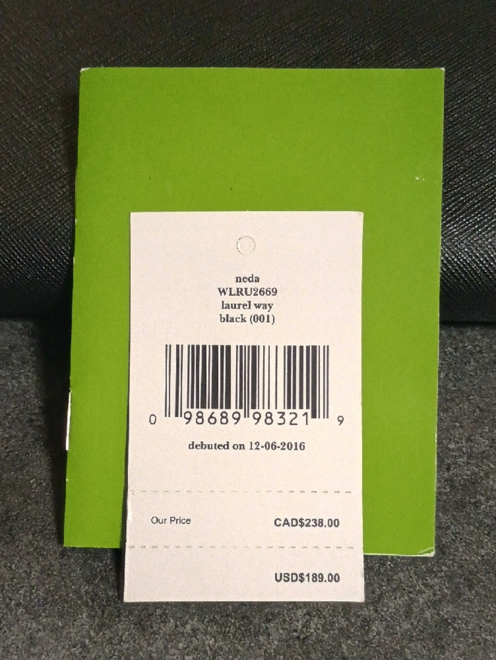 Kate Spade Black Laurel Way Zip-Around Saffiano Continental Wallet - Picture 2 of 7